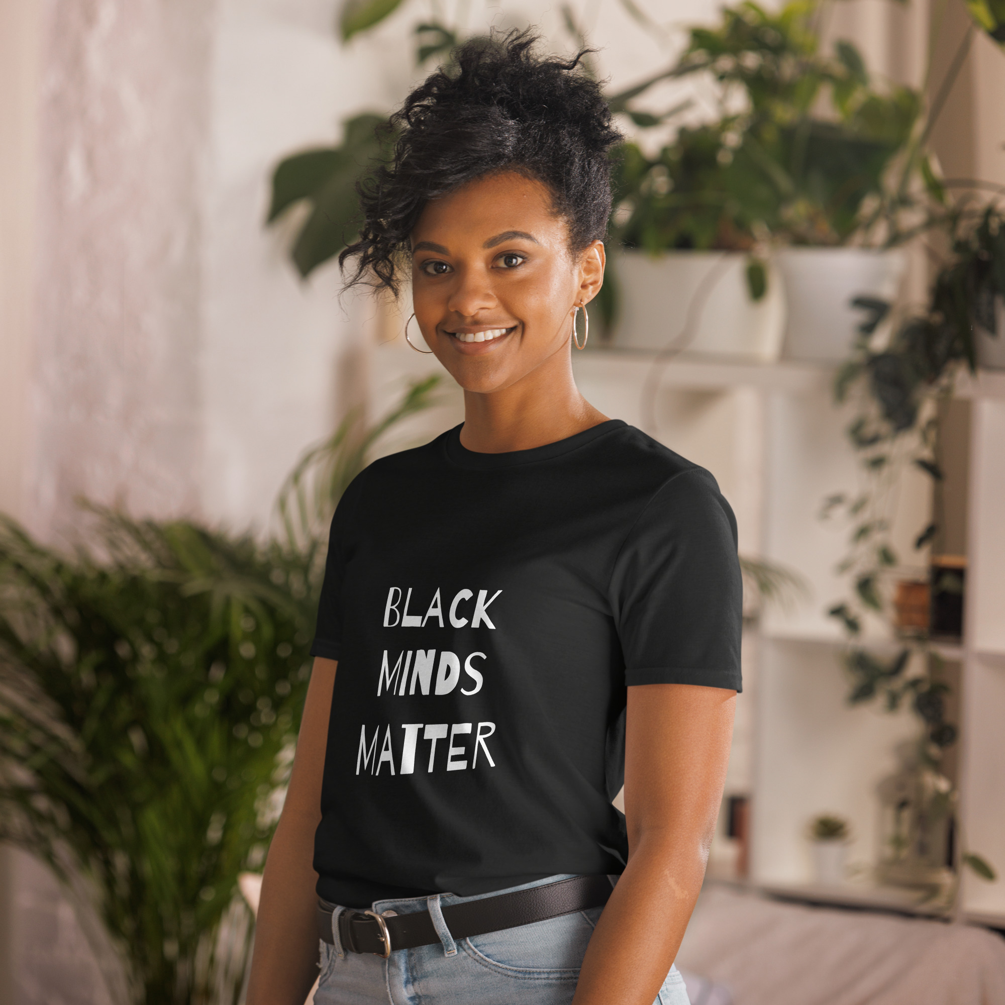 Black minds matter sales shirt